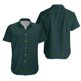 Douglas Green Tartan Hawaiian Shirt
